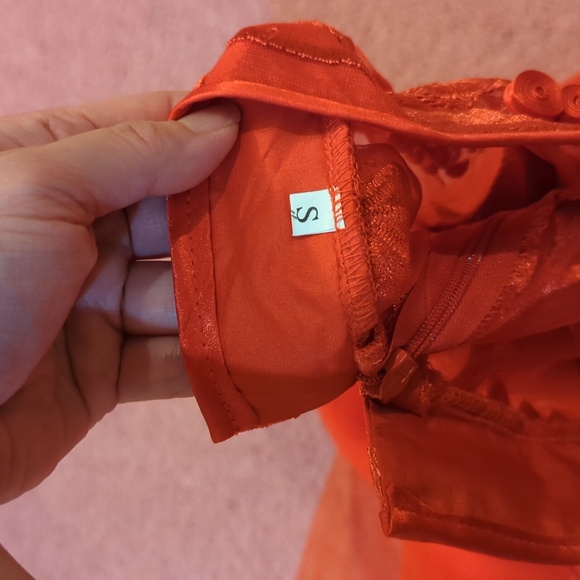 Red Tea Ceremony Dress - Picture 8 of 8